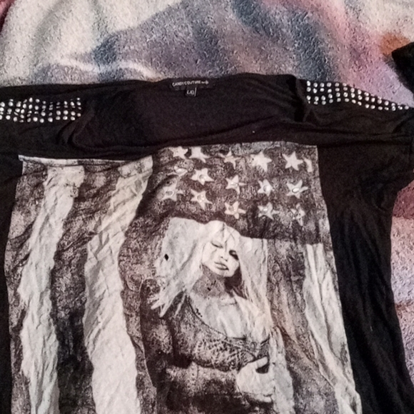 womans large *Candy Couture* T-shirt - Picture 2 of 4